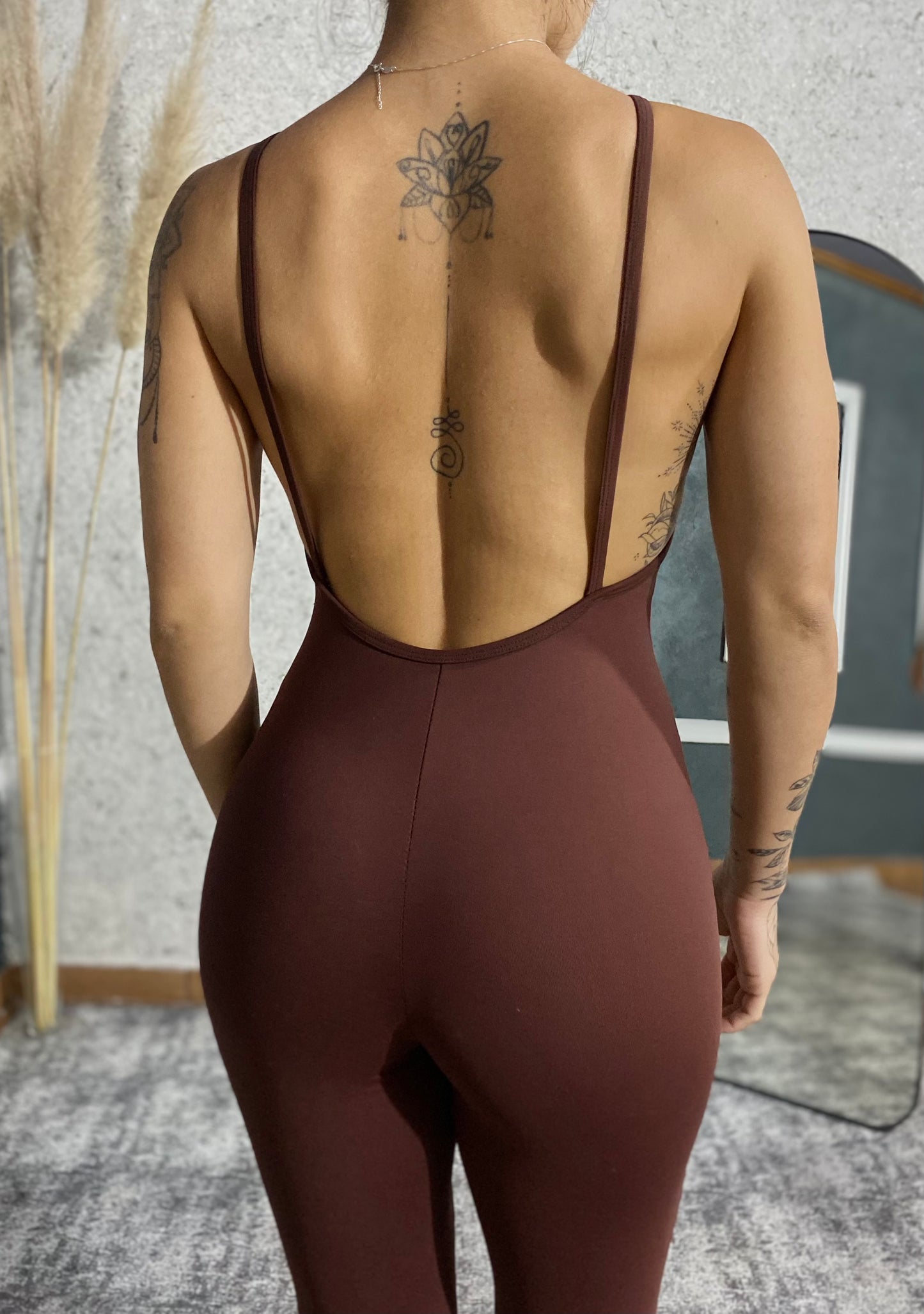 Macacão Essential Marrom