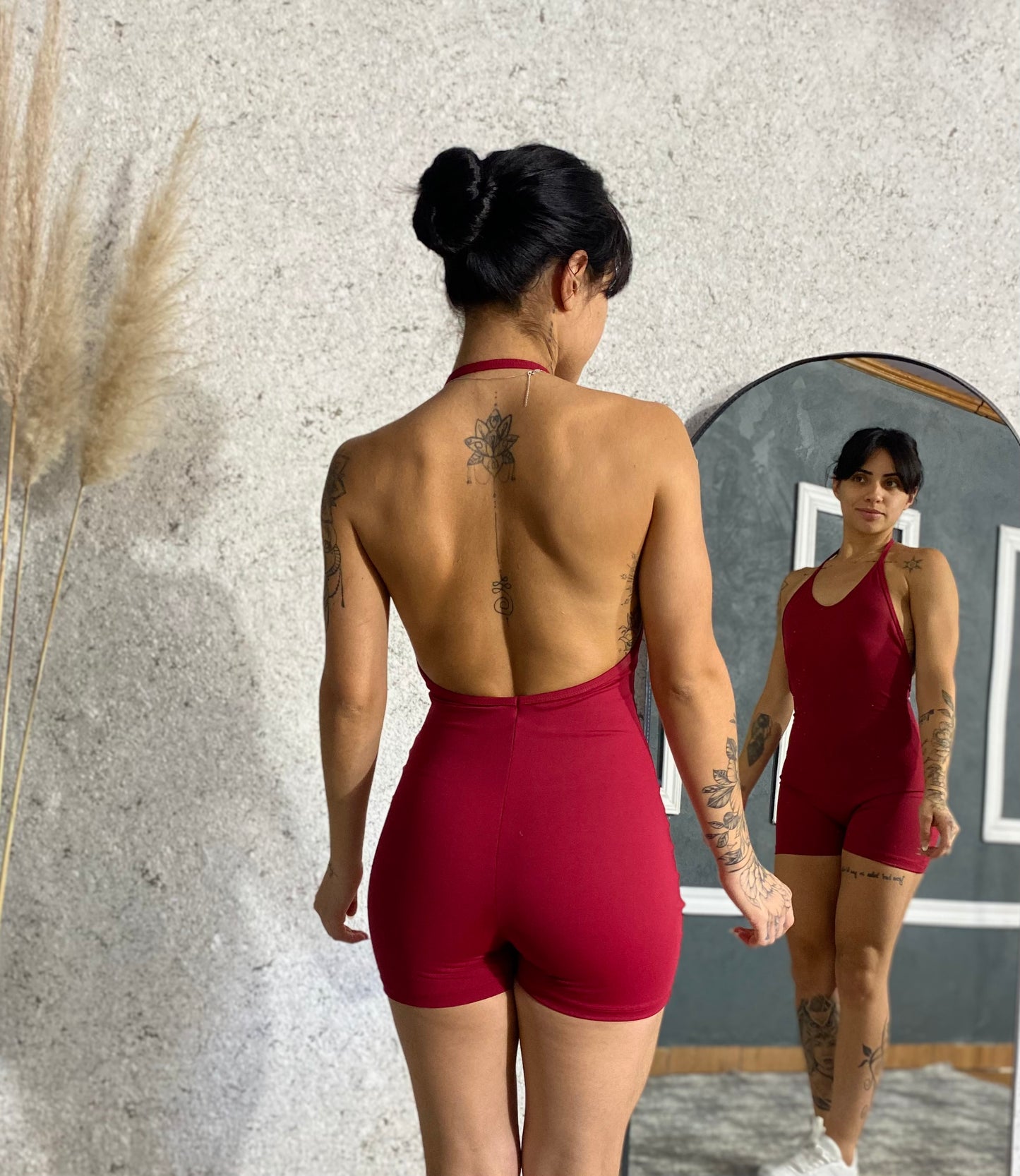 Macaquinho Frente Única Cherry