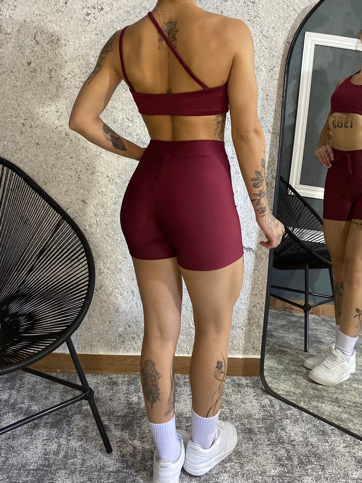 Conjunto Moonline.2 Bordô