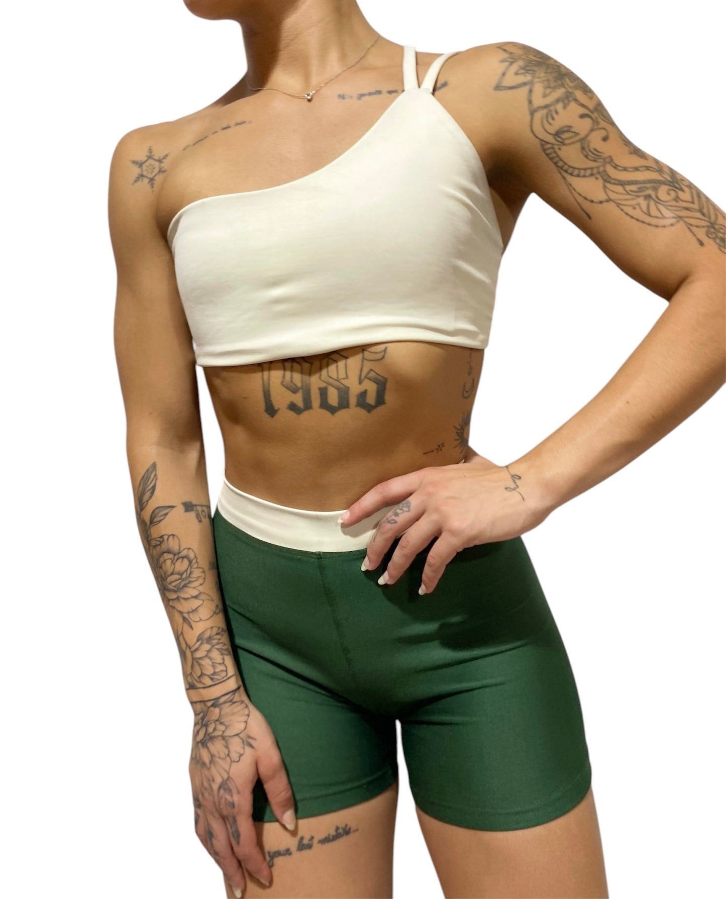 Conjunto Moonline verde militar